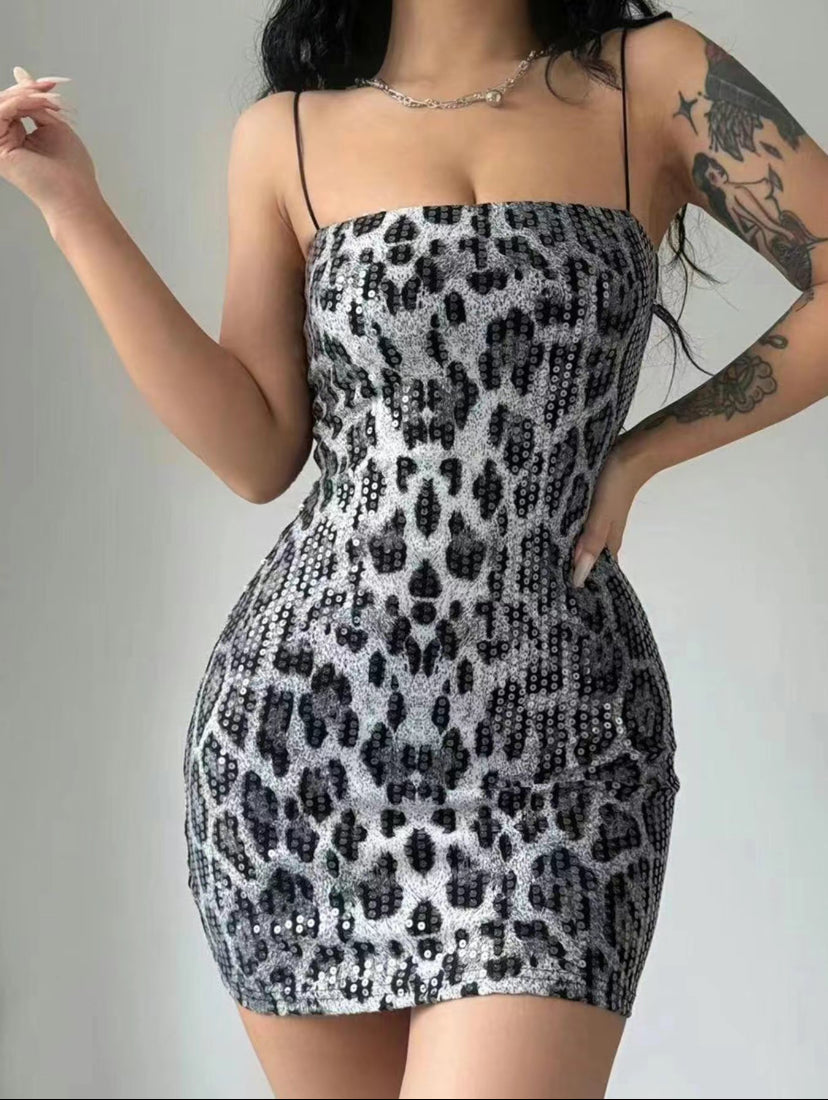 Leopard Print Dress