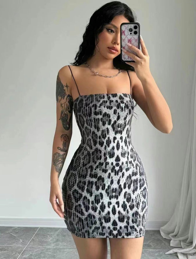 Leopard Print Dress