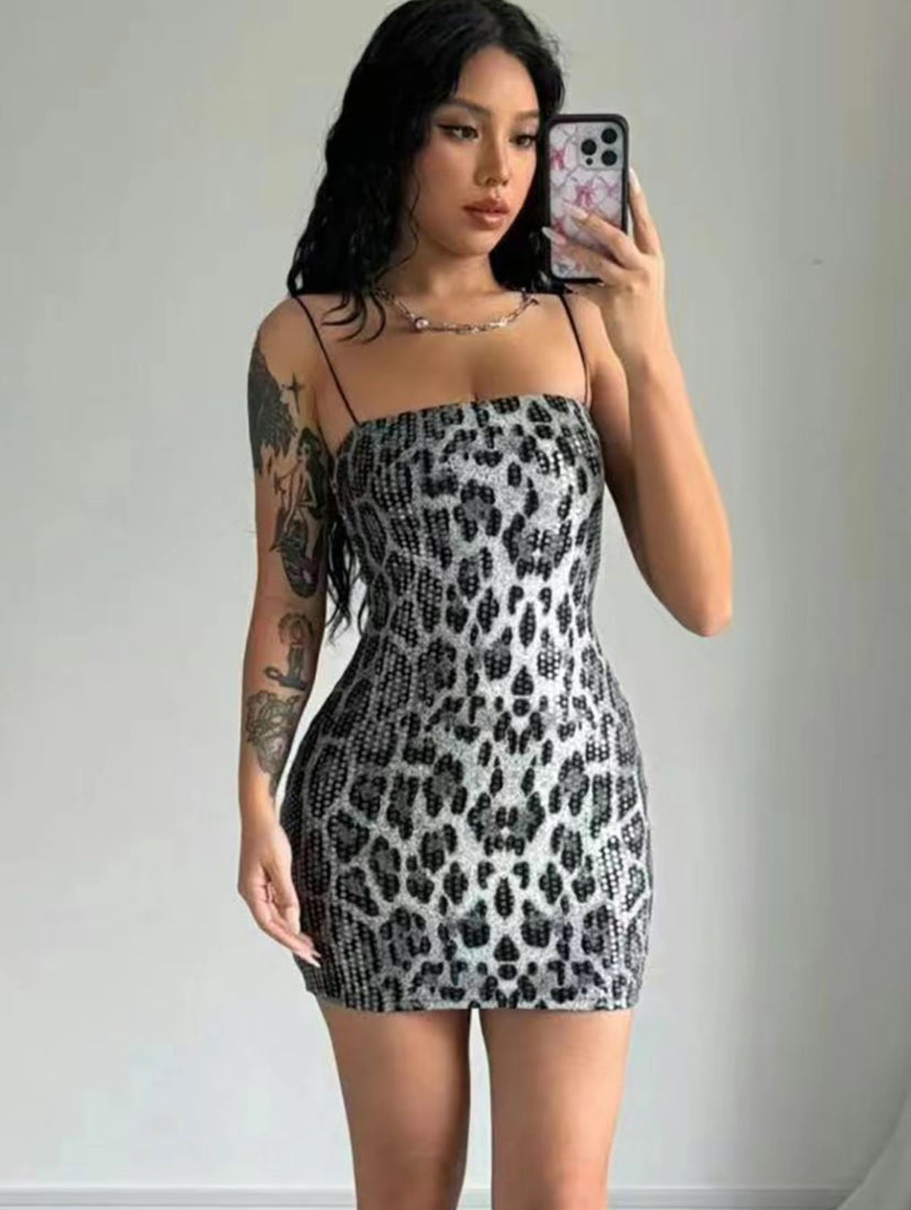 Leopard Print Dress
