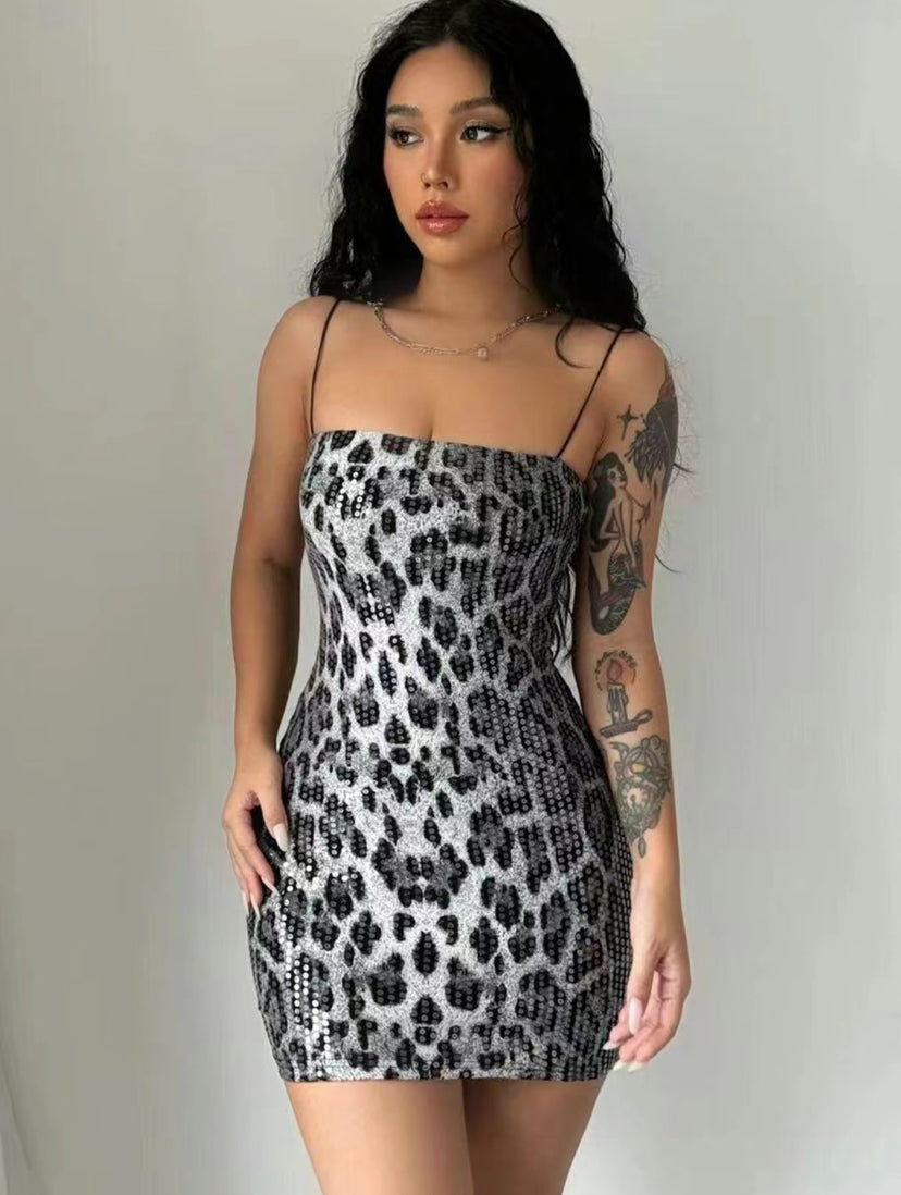 Leopard Print Dress