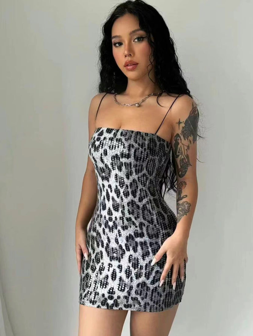 Leopard Print Dress