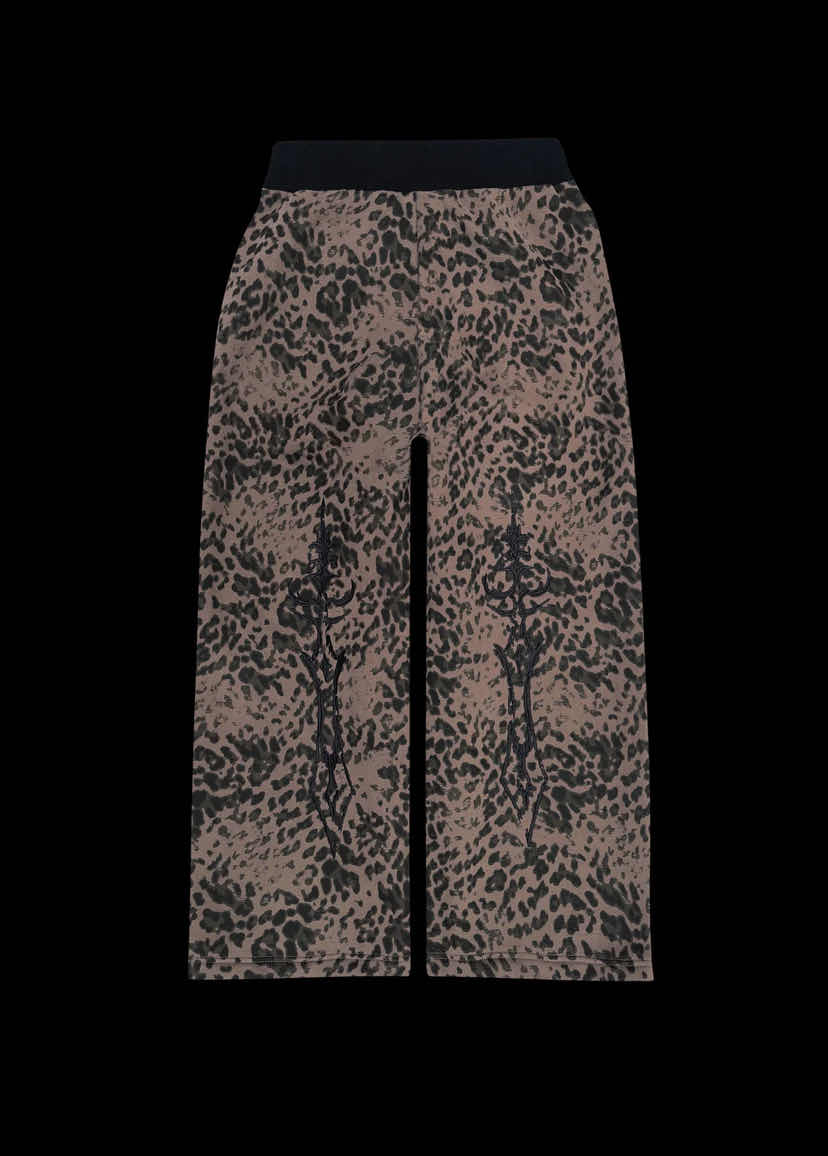 Leopard Print Tracksuit Set