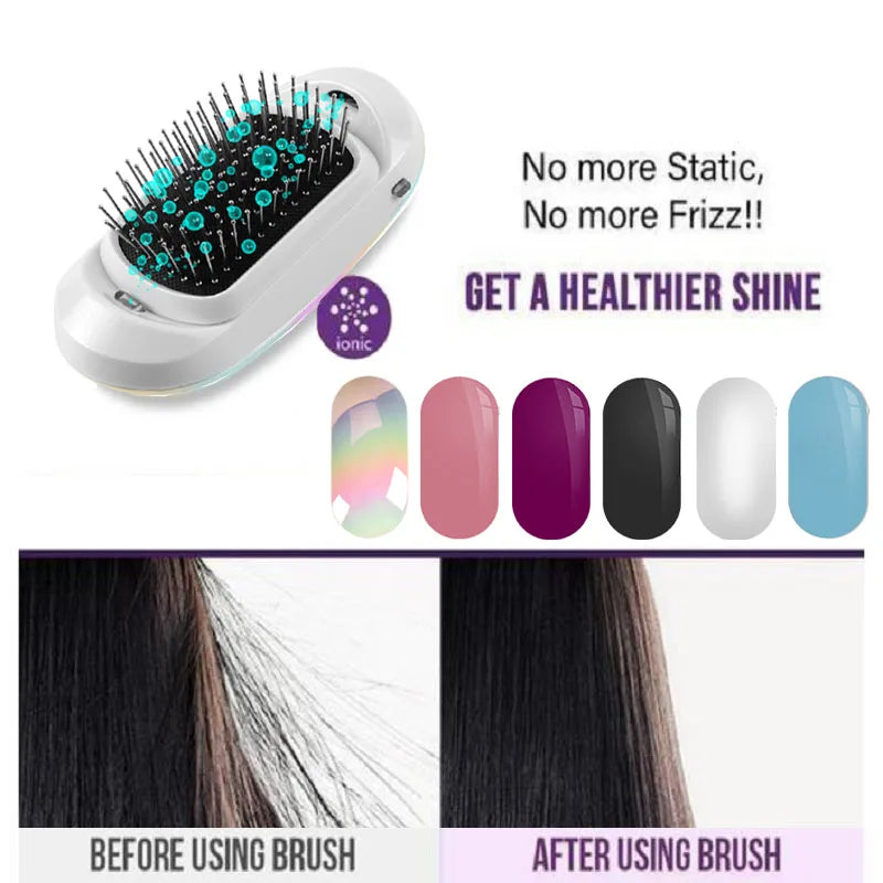 Anti-static Ionic Hair Brush