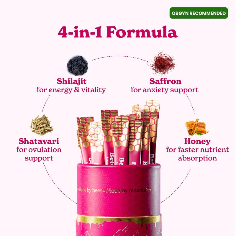 SHE-LAJIT Strawberry Honey Sticks