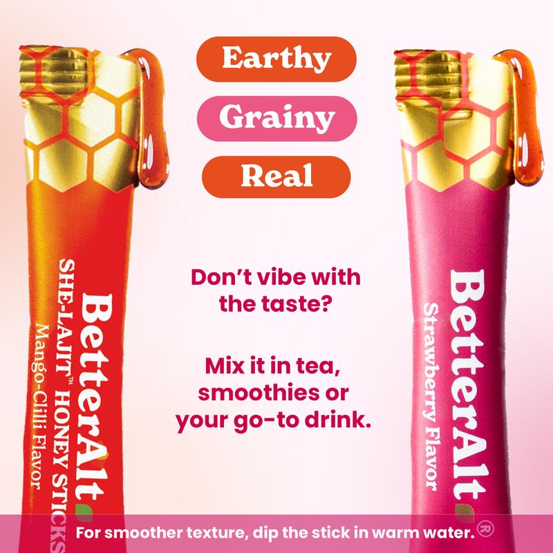 SHE-LAJIT Strawberry Honey Sticks