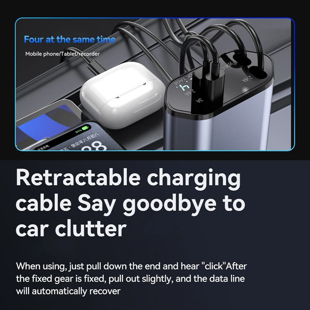 Retractable Car Charger