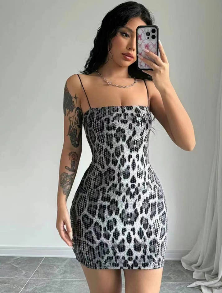 Leopard Print Dress