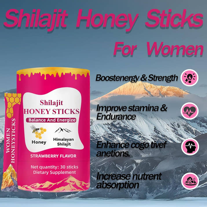 SHE-LAJIT Strawberry Honey Sticks