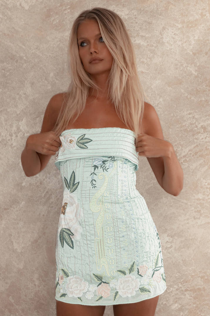 Kiss From a Rose Mini Dress