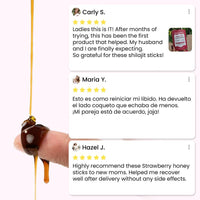 SHE-LAJIT Strawberry Honey Sticks