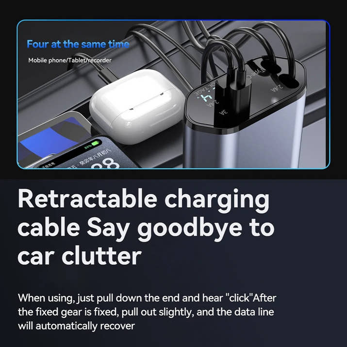 Retractable Car Charger